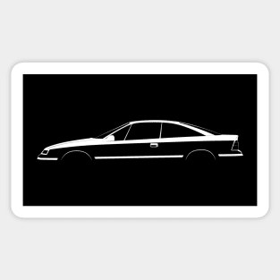 Opel Calibra Silhouette Sticker